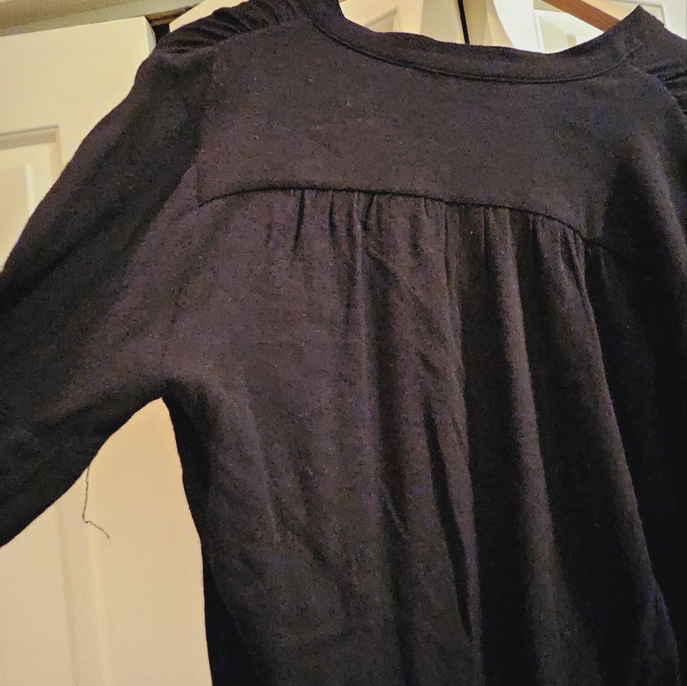 Zara Basic half front button top - Picture 4 of 4